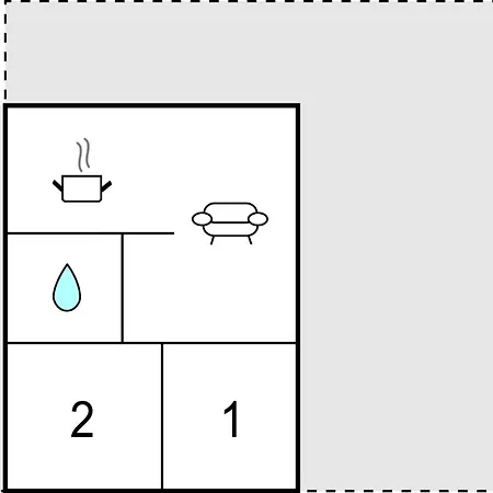 2 Bedroom Cozy In Prázdninový dům